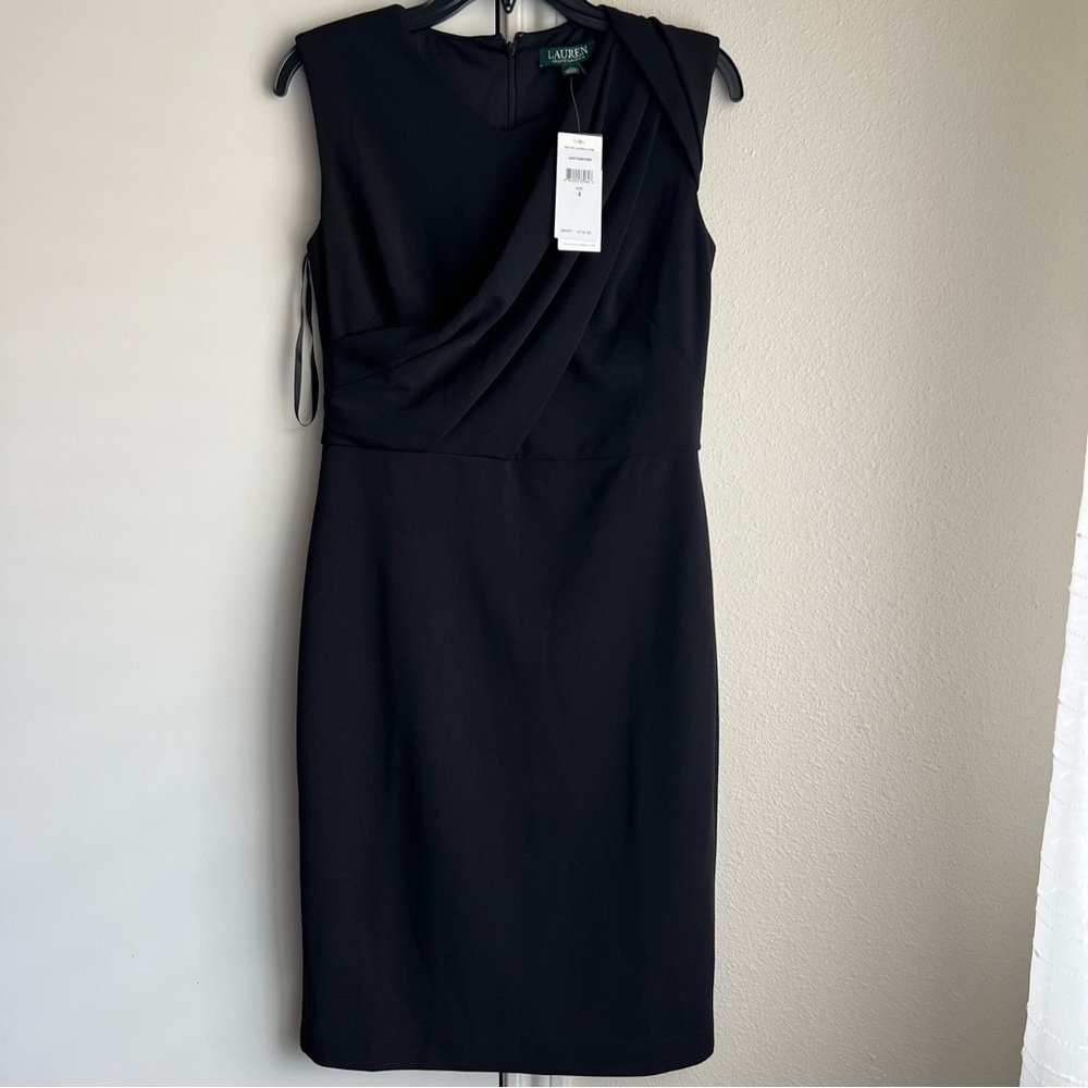 Lauren by ralph Lauren black mini dress